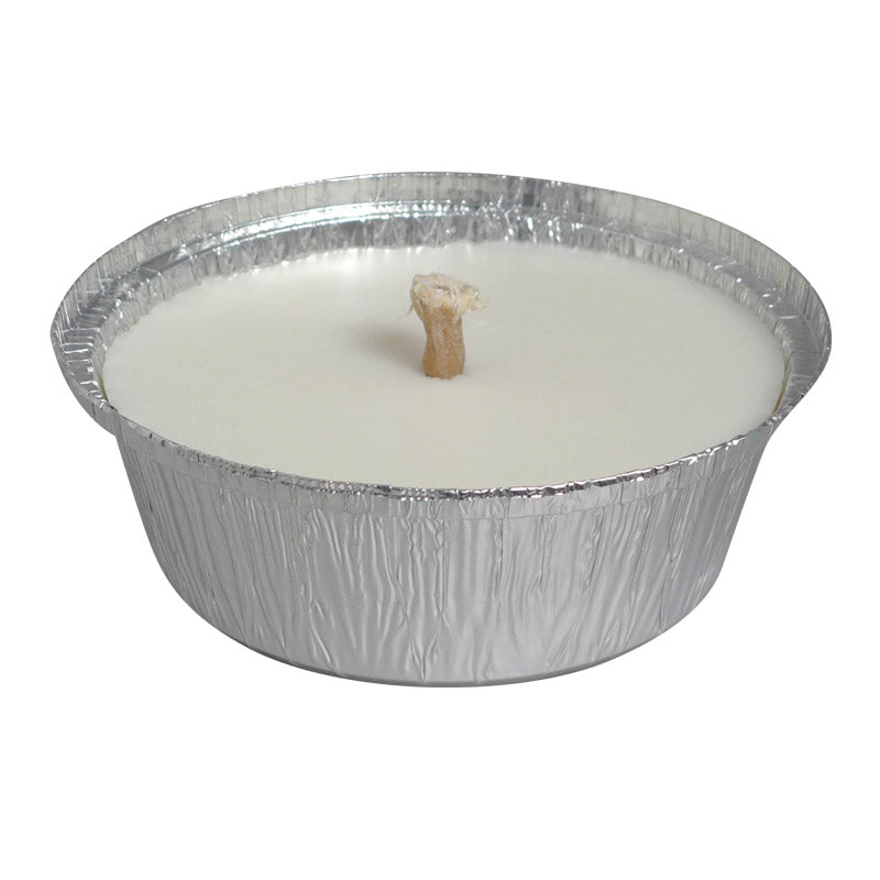 CANDELA DA ESTERNO BIANCA IN ALLUMINIO DIAM. 150 MM