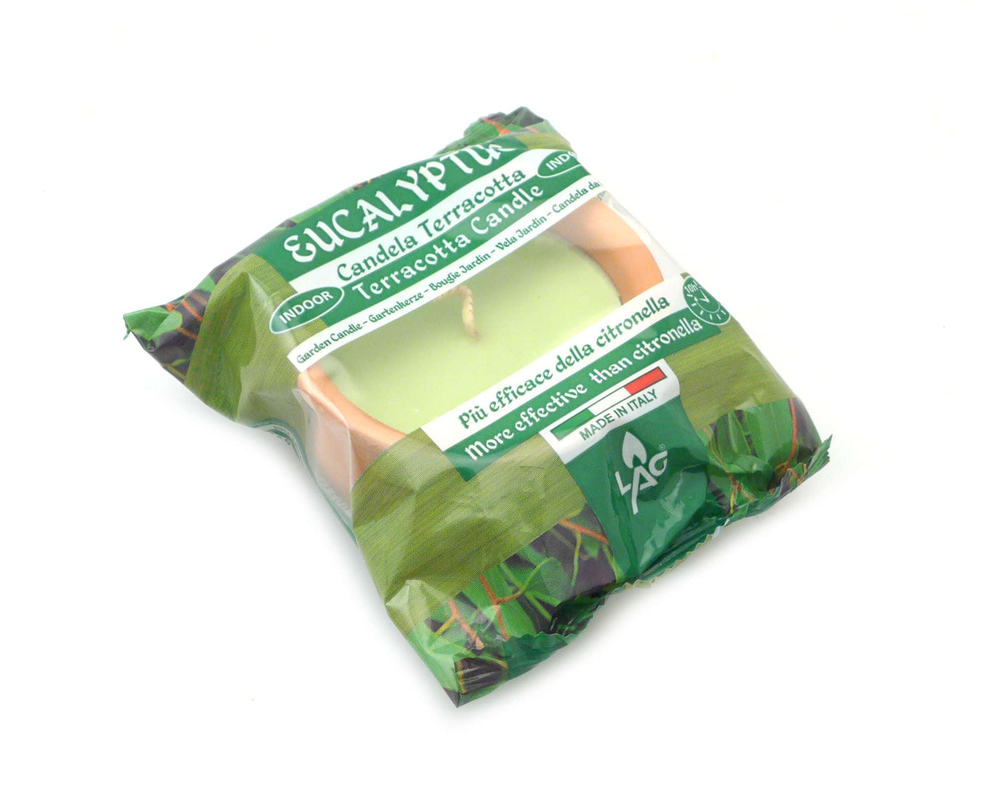 CANDELA DA INTERNO IN COCCIO EUCALYPTUS