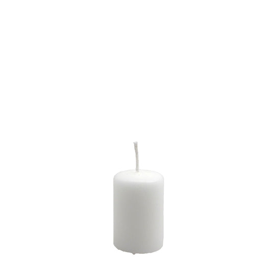 CANDELOTTO MOCCOLO BIANCO 40X60 MM