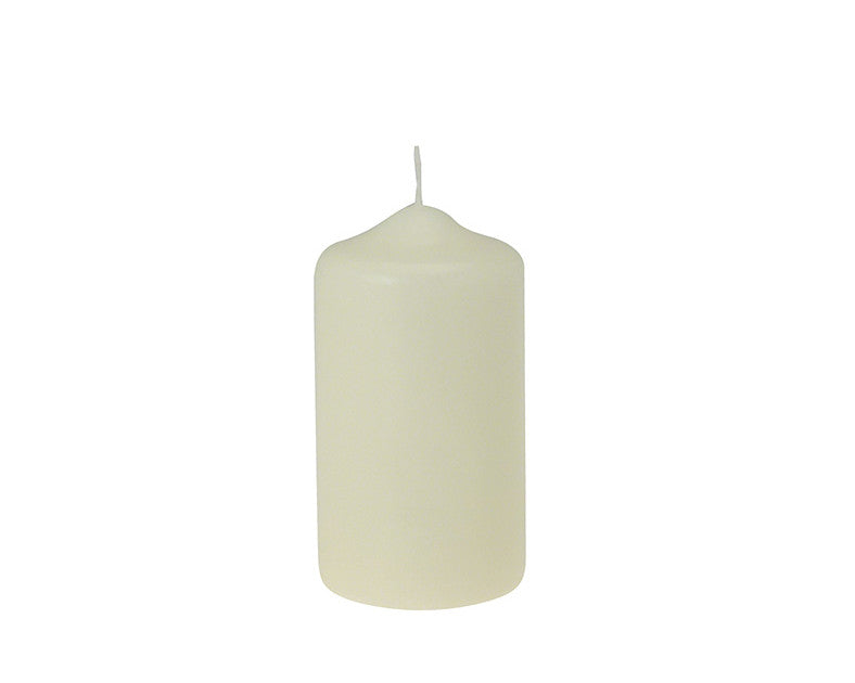 CANDELOTTO MOCCOLO AVORIO/ROSSO 80X150 MM