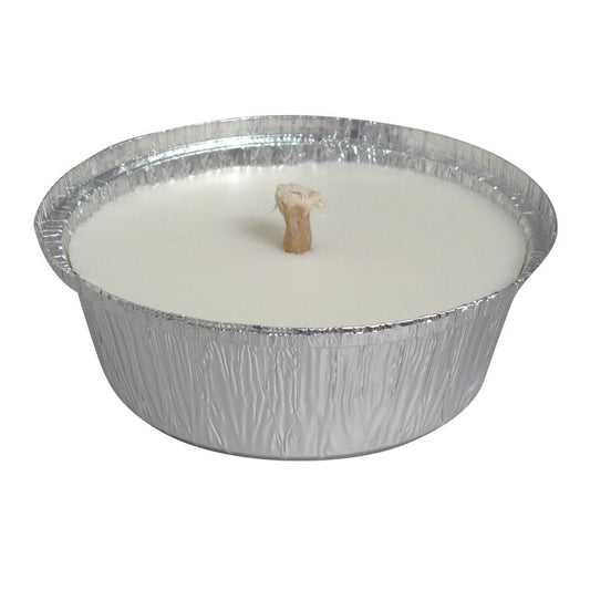 CANDELA DA ESTERNO BIANCA IN ALLUMINIO DIAM. 150 MM