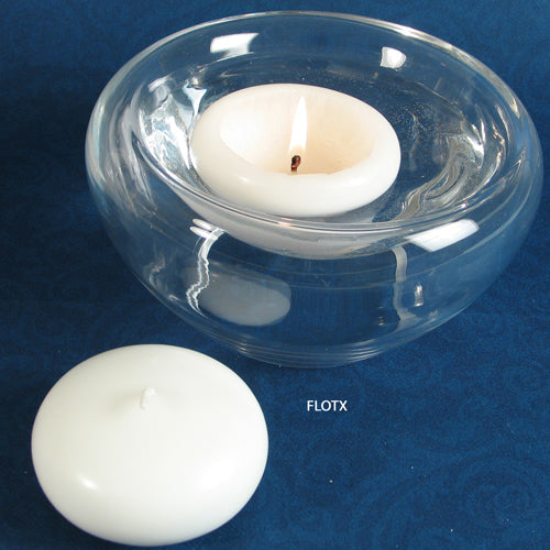 BUSTA CANDELE GALLEGGIANTI FLOTT MAXI 15 PZ 80 MM